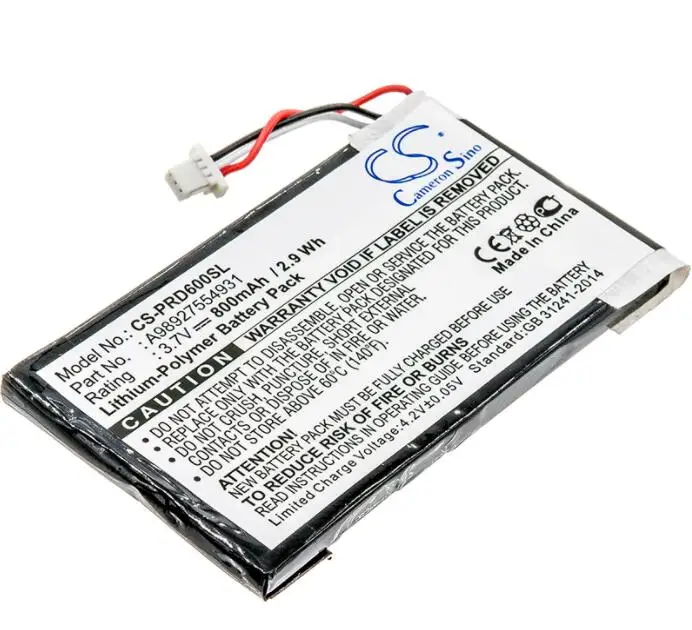 Cameron sino 800mah аккумулятор для SONY PRS-600 PRS-600/BC PRS-600/RC A98927554931 A98941654402 электронная книга, аккумулятор для электронной книги