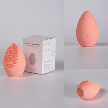 

NEW Silicone Face Cleaning Brush Mini Electric Massage Waterproof Facial Cleaning Tool Soft Deep Face Pore Cleanser Brush