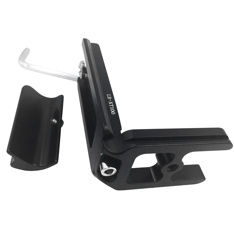 NEWYI металл QR Quick Release L Plate кронштейн крепление камеры Вертикальная ручка для FUJIFILM Fuji XT100 рукоятка