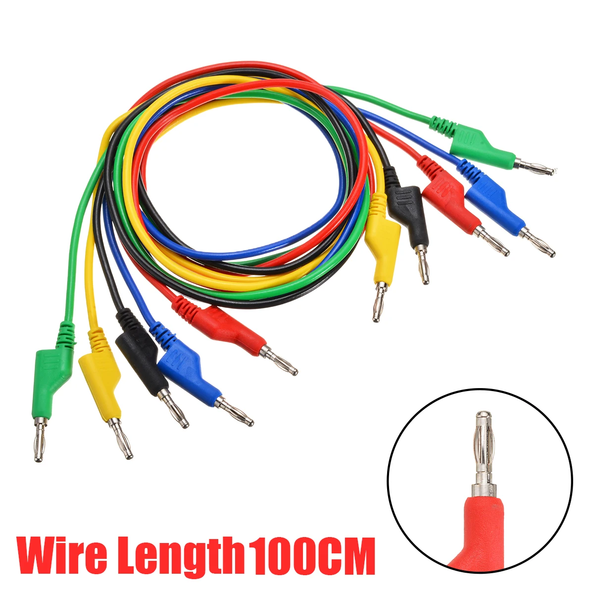 Прочный Автомобильный Мультиметр испытательный комплект 4 мм Штабелируемый