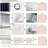 Korean White Tulle Curtains For Living Room Crumpled Sheer Curtain For Bedroom Solid Color Voile Kitchen Drapes Blinds Customs 6