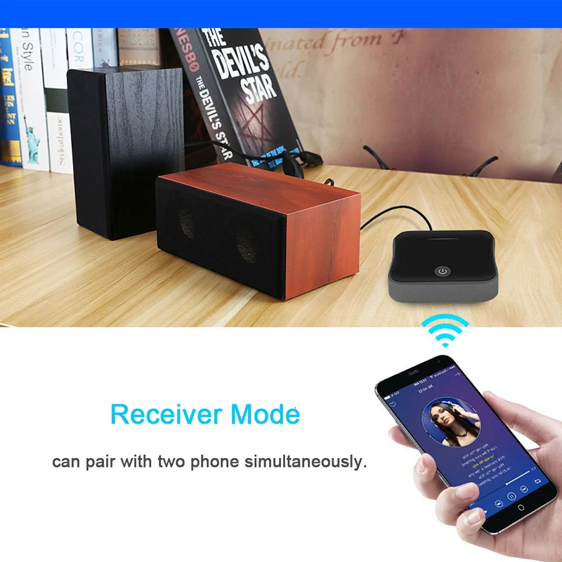 Беспроводной Bluetooth ресивер SeenDa 5 0 Aux 3 мм аудио стерео адаптер RX и TX|Беспроводные
