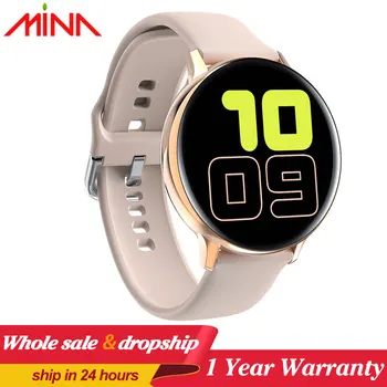 

S20 Smart Watch Men Women Full Round Touch Screen IP68 Waterproof Smartwatch ECG Heart Rate Monitor PK L8 L9 KW10