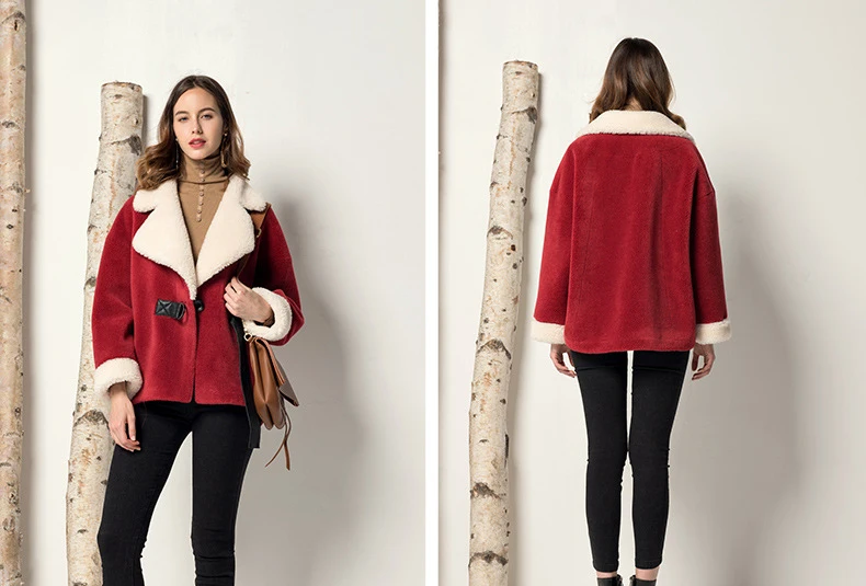 Wreeima элегантные пальто с искусственным мехом Для женщин осень Зимние теплые мягкие, на одной пуговице, меховая куртка женская плюшевая Повседневная Верхняя одежда