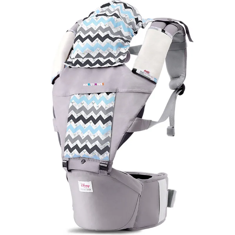 Disney Мягкий хлопок Детский Хипсит(пояс для ношения ребенка) для от 0 до 36 месяцев переносная люлька хип сиденье Хипсит(пояс для ношения ребенка) Рюкзаки-кенгуру для малышей слинг рюкзак - Цвет: Color3