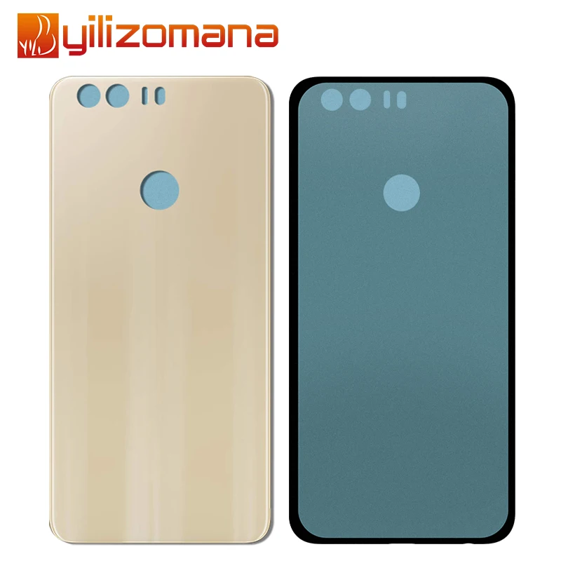 YILIZOMANA крышка батареи Задняя стеклянная дверь корпус чехол для Huawei Honor 8 Honor 8 Lite крышка батареи задняя панель Замена