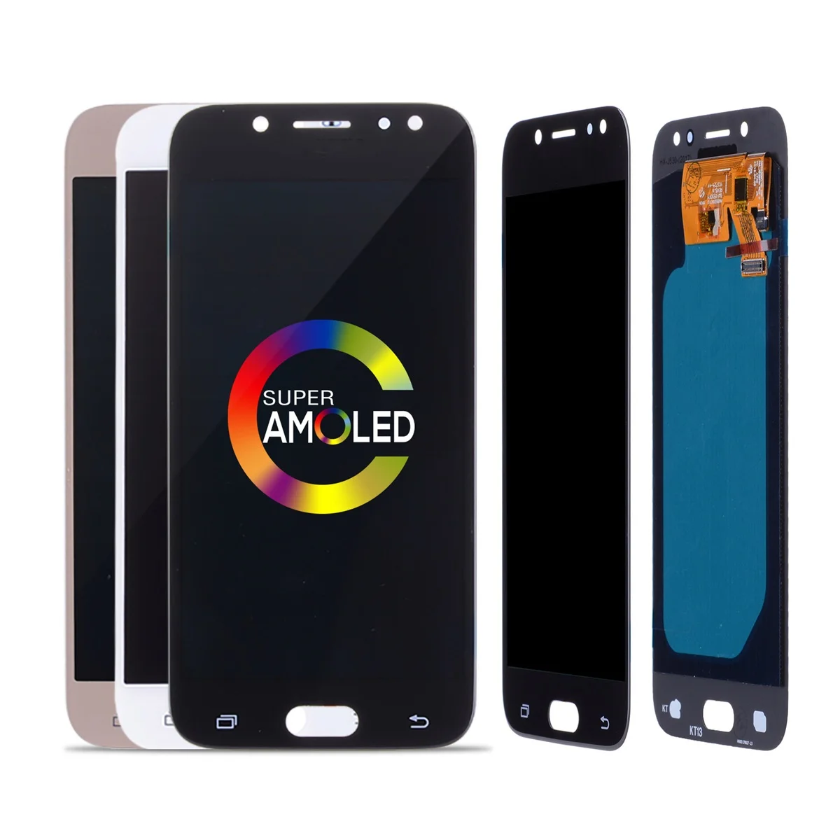 С рамкой оригинальный сенсорный экран ЖК дисплей рамка для samsung Galaxy j5 2017 модуль