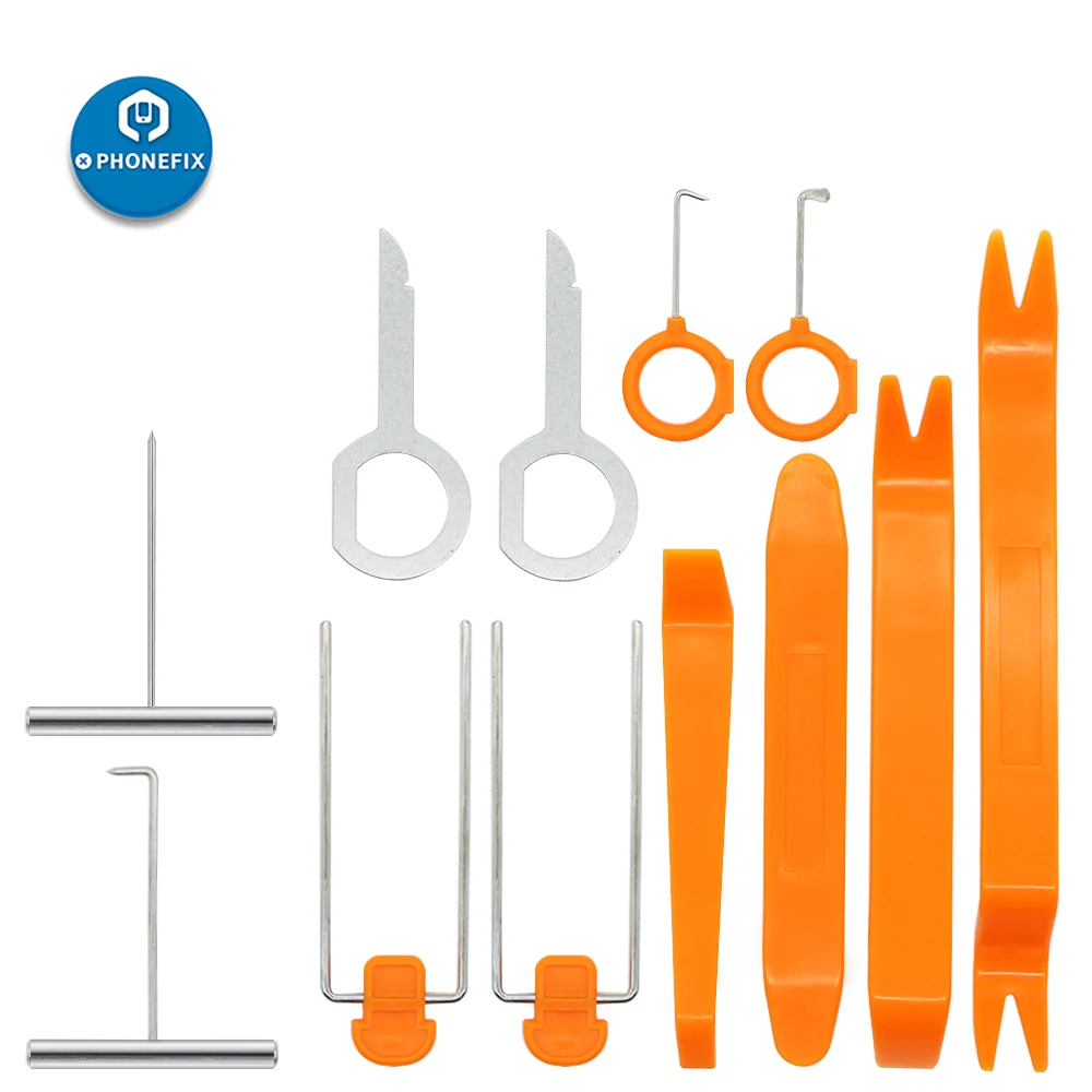 Универсальный зажим для автомобильного радио и дверей 12 шт. | Инструменты