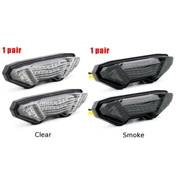 

Motorcycle Taillight Integrated LED Tail Light Turn Signal Blinker Lamp For MT-09 FZ-09 MT09 Tracer Car