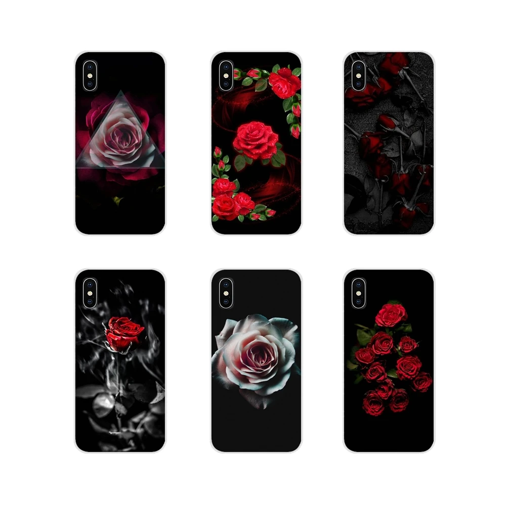Вендетта красные розы для Apple IPhone X XR XS 11Pro MAX 4S 5s 5C SE 6S 7 8 Plus ipod touch 5 6 Аксессуары чехлы