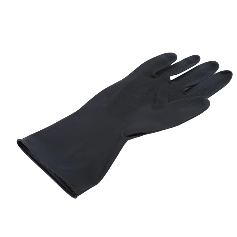 Anti-slip Beauty Salons Hairdressing Gloves Hair Thicker Rubber Gloves Hair Dyed Gloves Durable Hair Care Styling Tools 1 Pair