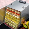Commercial 15 Layers Fruit Food Dryer Machine Stainless Soluble Bean Food Drying Oven Vegetable Herbal Flower Dryer for Kitchen 6