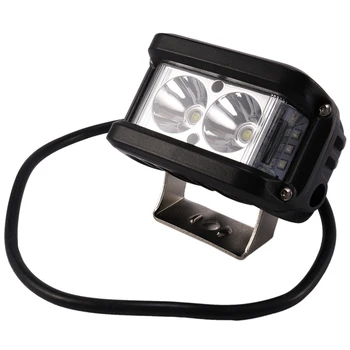 

Three Sides of Car Flash LED Work Lights Motorcycle Red and Blue Flashes Three-Line Maintenance Warning Lights