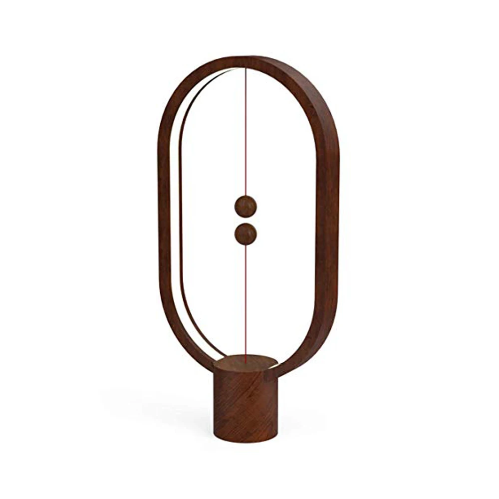 YUEWO Balance smart balance Warm Eye-Care LED Lamp magnetic switch table lamp bedroom creative hanging ball night light