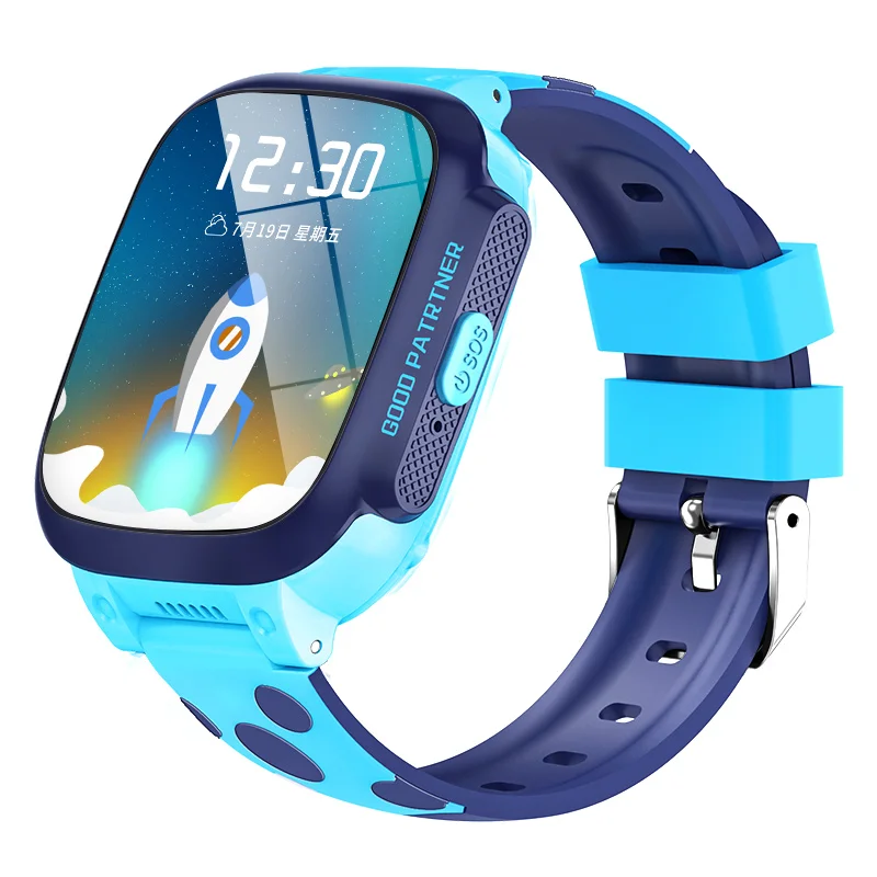 Детские Смарт-часы Stepfly Y95 4G HD видео чат звонки с AI Wi-Fi GPS позиционирование умные