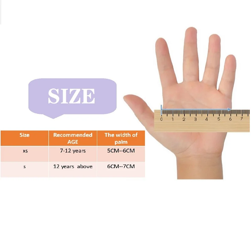 100/20pcs Disposable Children Gloves Nitrile Latex for Kids Home Cleaning
