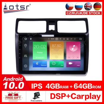 

Android 10.0 GPS Navigation Radio Player for SUZUKI SWIFT2003-2010 Video Player Stereo Headuint free map Built in Carplay dsp