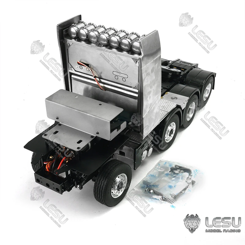 LESU 8X8 Metal Chassis 2Speed Gearbox 