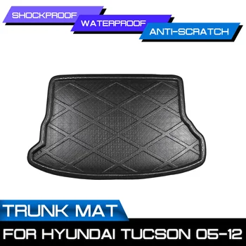 

Car Rear Trunk Anti-mud Cover Floor Mat Carpet For Hyundai Tucson 2005 2006 2007 2008 2009-2012