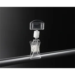 Porte étiquette Pop Clip, 50 pièces, petit signe, Promotion magasin, prix, étiquette, porte étiquette, carte nom, affichage, pince Photo, Clip mémo 