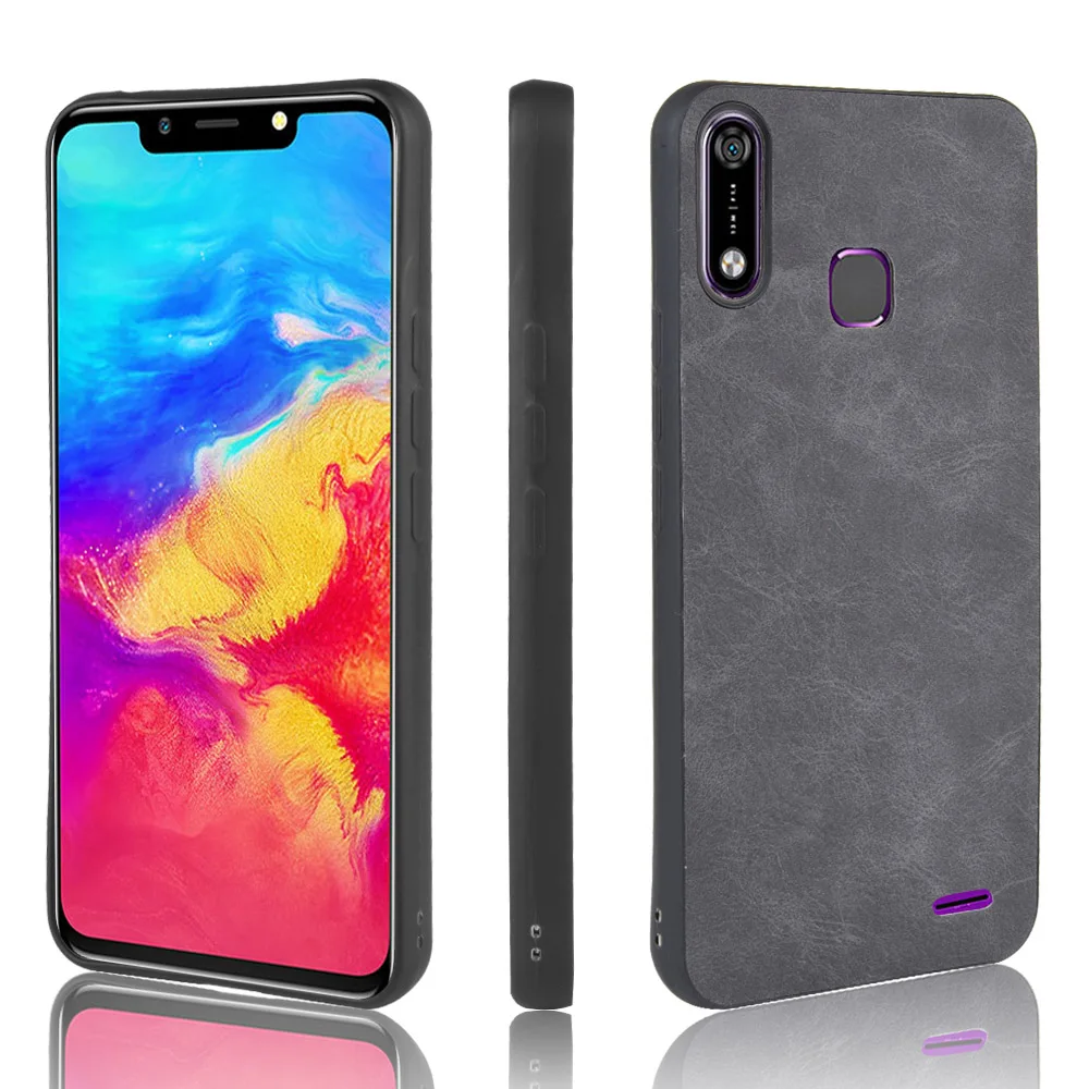 10 шт./лот TPU+ PU+ PC овечья кожа Жесткий чехол для телефона чехол для Infinix Hot 7X624 S4 X626 Smart 2 HD X609 Smart 3 Plus X627