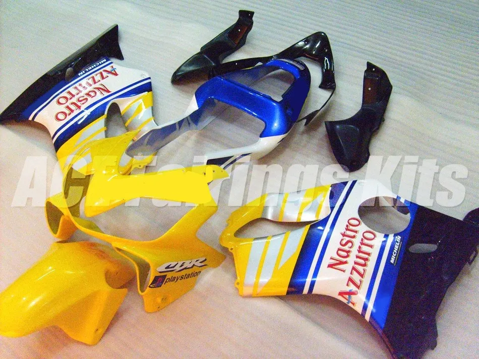 

New ABS Injection Mold Motorcycle Fairings Kit Fit for HONDA CBR600 F4i 2001 2002 2003 01 02 03 FS Yellow