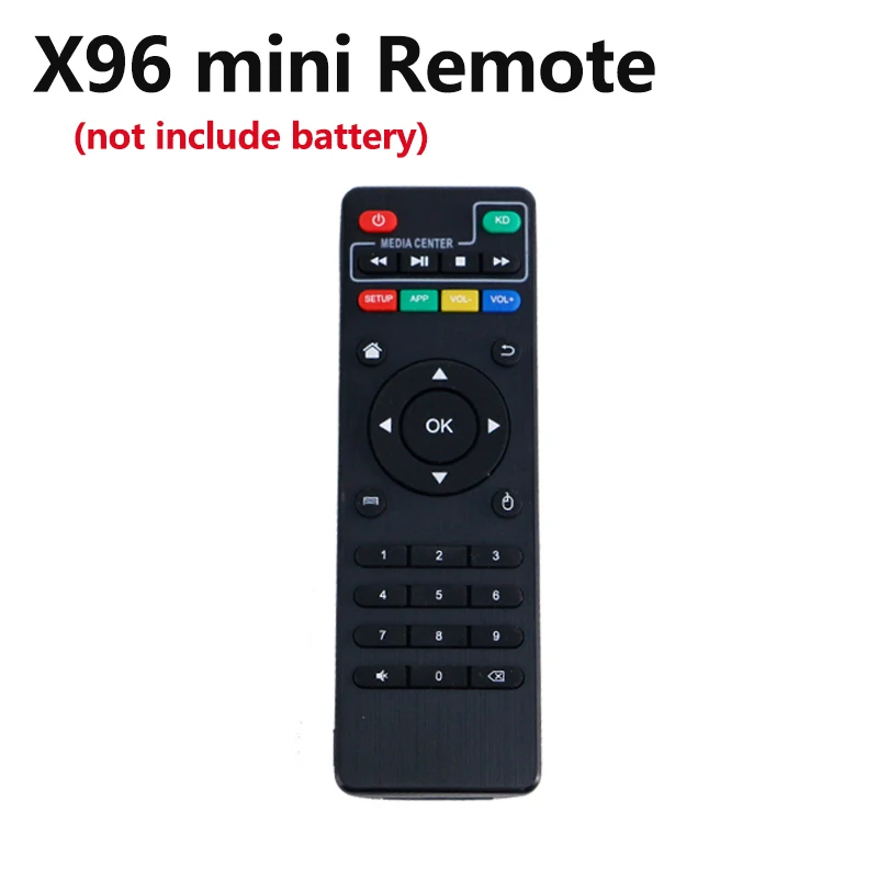 Wireless Replacement IR Remote Control For H96 Pro/V88/MXQ/Z28/T95X/T95Z Plus/TX3 X96 Mini Smart Android TV Box |