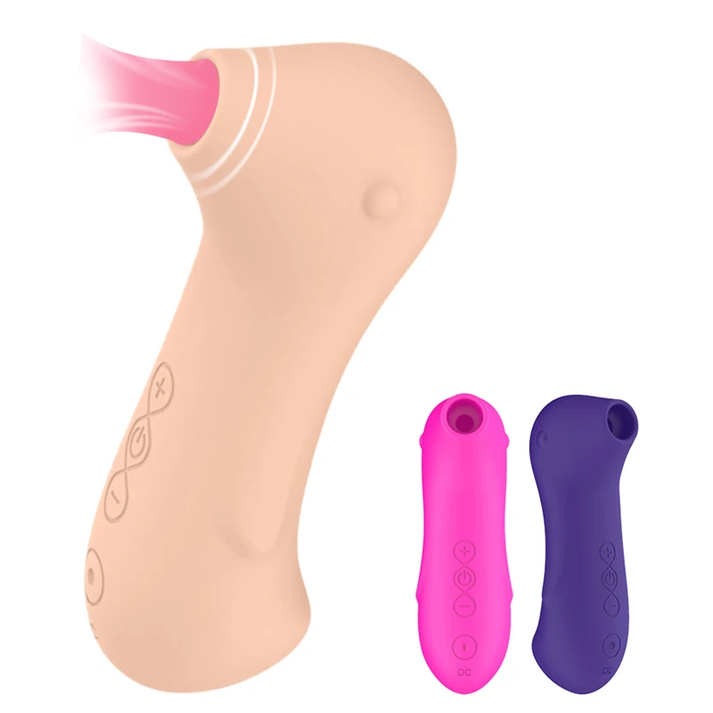 Сосать вибратор Стимулятор клитора Женский влагалища на присосках для Вибратор