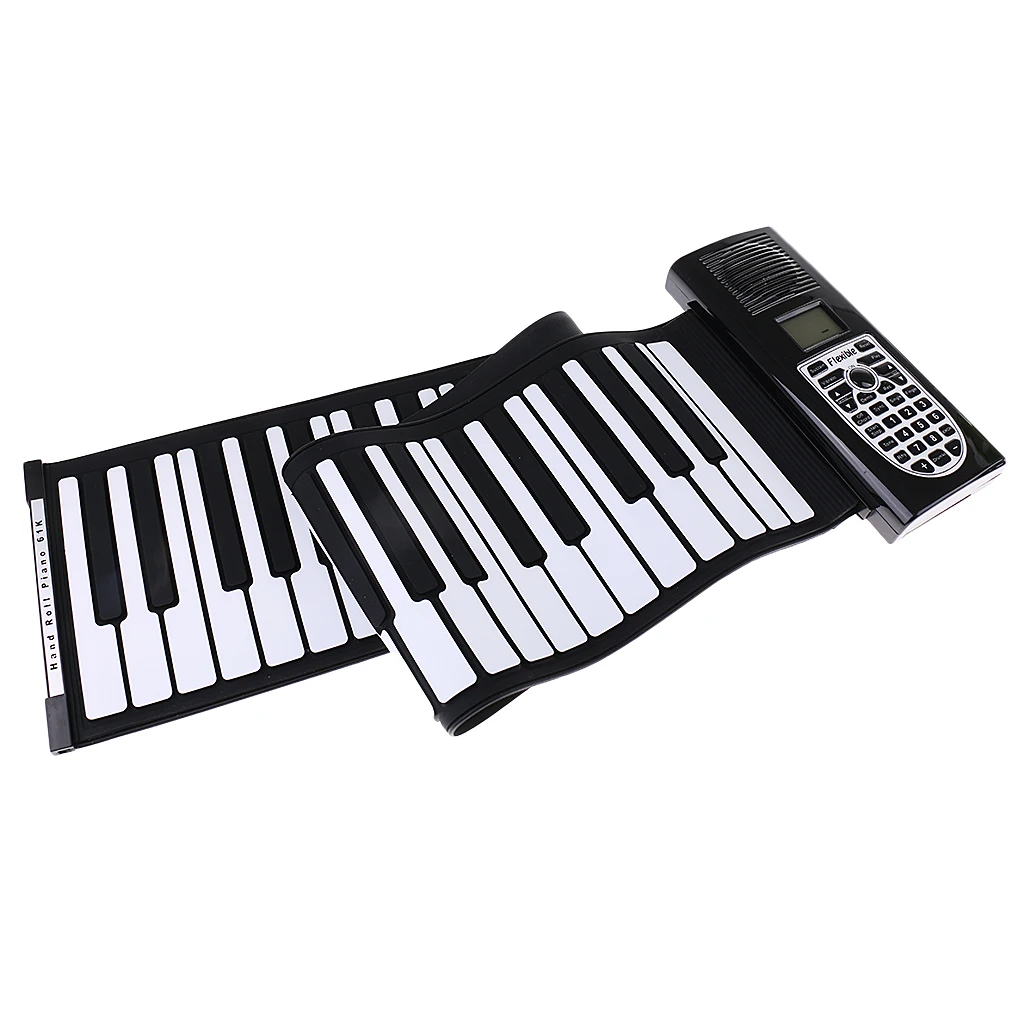 

Digital Keyboard Piano 61 Keys Portable Flexible Electronic Hand Roll Piano
