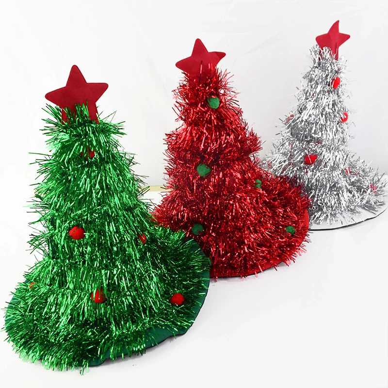 Christmas Hat Decoration Red Green 