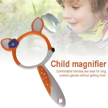 

Children Magnifying Glass 3X Magnifier For Reading Books Insects Maps Crossword Puzzles Educational Toys For Children Gifts