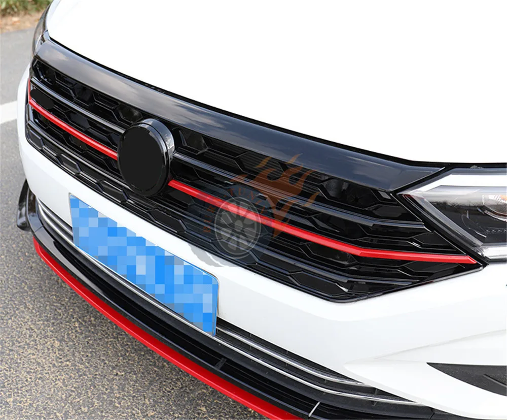 Вафельная Ткань Стиль решетка ABS для Volkswagen New Jetta Sagitar- обновление VW Jetta GLI выглядят Шестигранная сетка передний бампер гоночные решетки