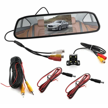 

HD Rear View Camera PC7070K Accessories Interior Night vision Mirror Kit