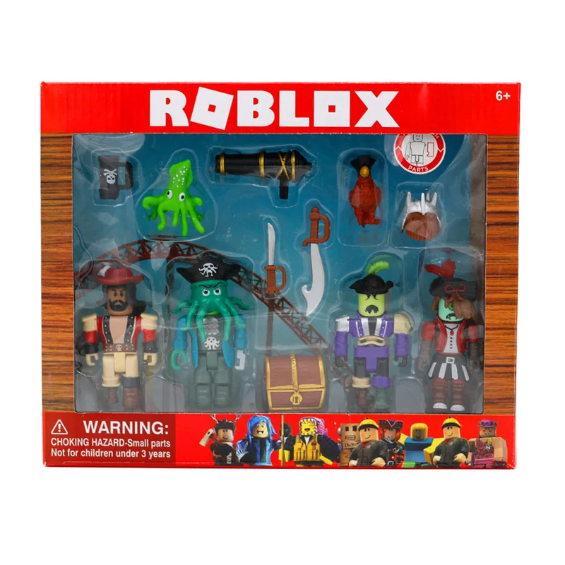ROBLOX, Пиратский Набор для разборки, набор из 7 см ПВХ, набор кукол, игрушки для мальчиков, модель, фигурки для коллекции, рождественские подарки для детей