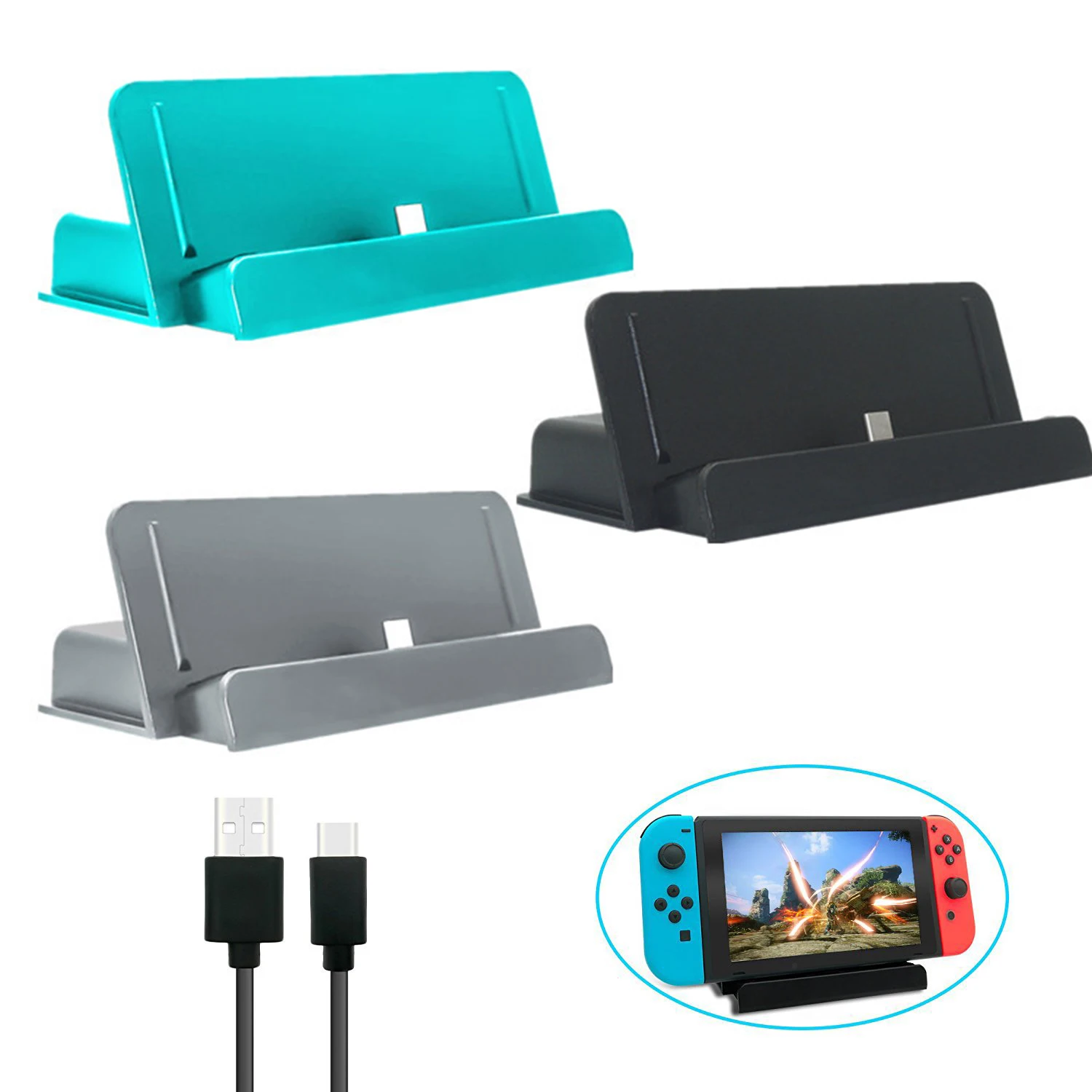 Portable Game Console Charging Dock DC 5V 1A Charge Station for Nintend Switch Charger Stand Dropship | Электроника