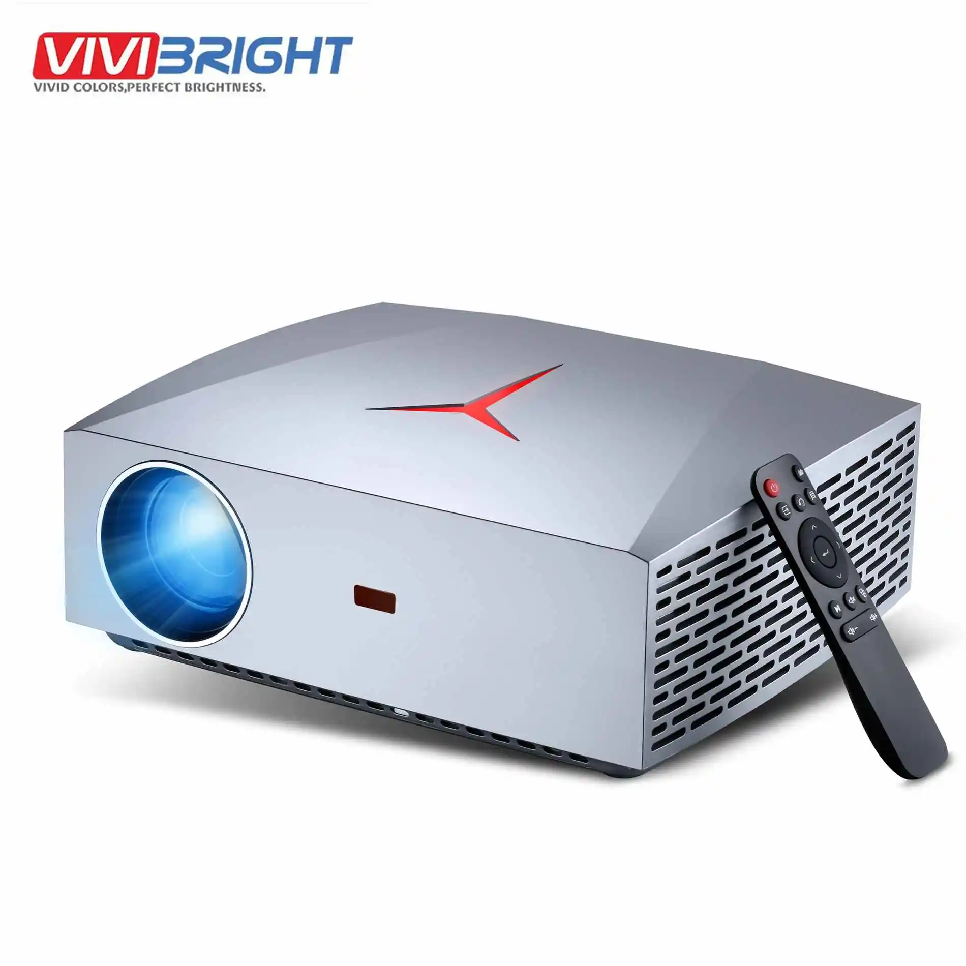 VIVIBright F40 проектор с пультом дистанционного управления настоящий Full HD 1080P 5800 люмен 3D видео проектор ТВ-палка PS4 HDMI для дома