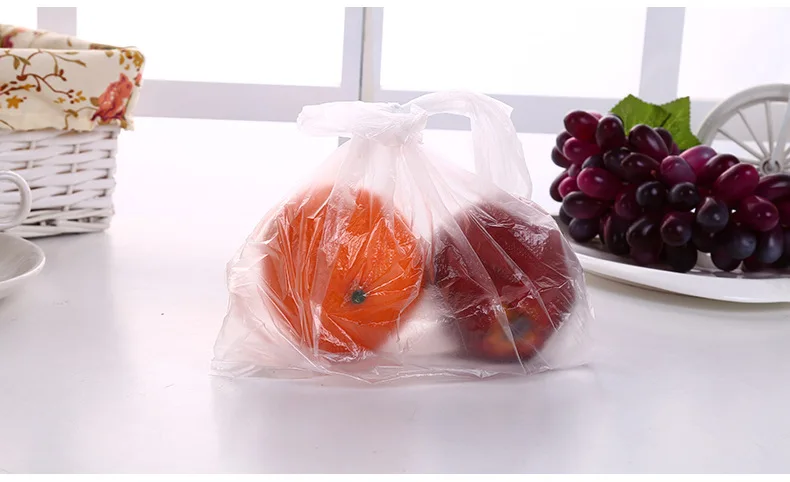 Okiss Removable Disposable Food Freshness Protection Package Point Break-Fruit& Vegetable Packing Bags Vest Style Freshness