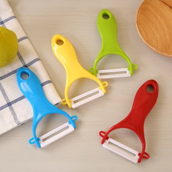 

1pc Creative Ceramic Vegetable Fruit Peeler Cutter Sharp Cutlery Peeler Vegetable Cutter Cooking Kitchen Accessories Gadgets