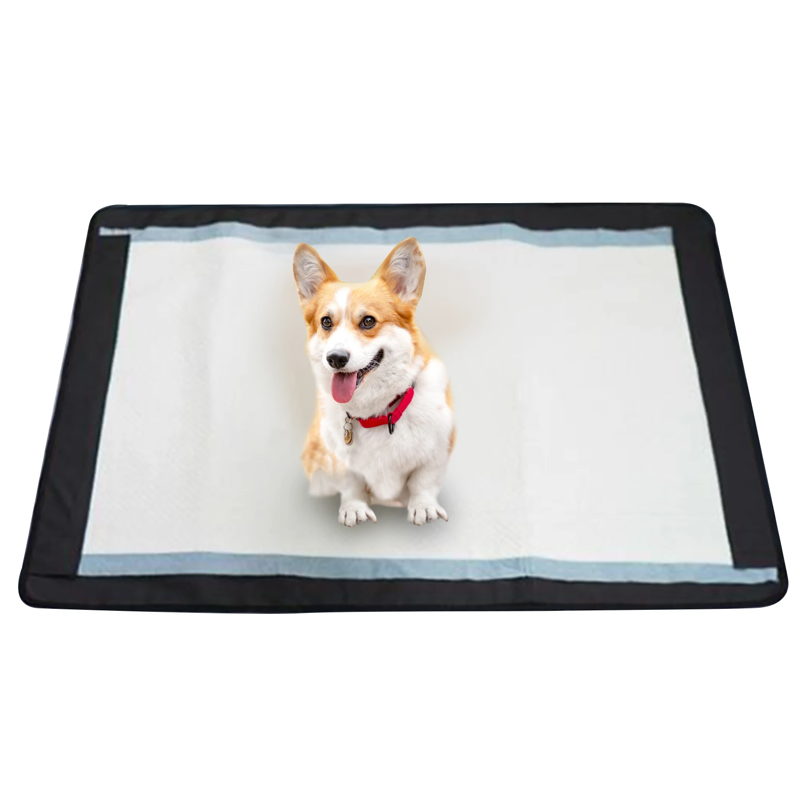 Dog Disposable Diapers Waterproof Pet Diaper Holder Dog Training Pee Pads Healthy Nappy Mat For Cats Dog Diapers Cage Mat Pet Supplies Magnet Pad dog toilet