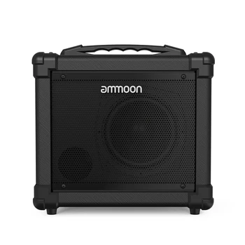 

ammoon GA-10 10W Electric Guitar Amplifier Amp BT Speaker Supports Clean/Distortion Modes AUX IN Gain Bass Treble Volume Control