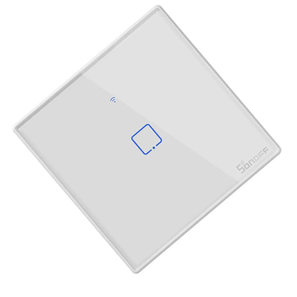 SONOFF T2 1/2/3 Gang TX Series 433Mhz RF Controlled Wifi Light Switch Smart Home Supplies UK Standard