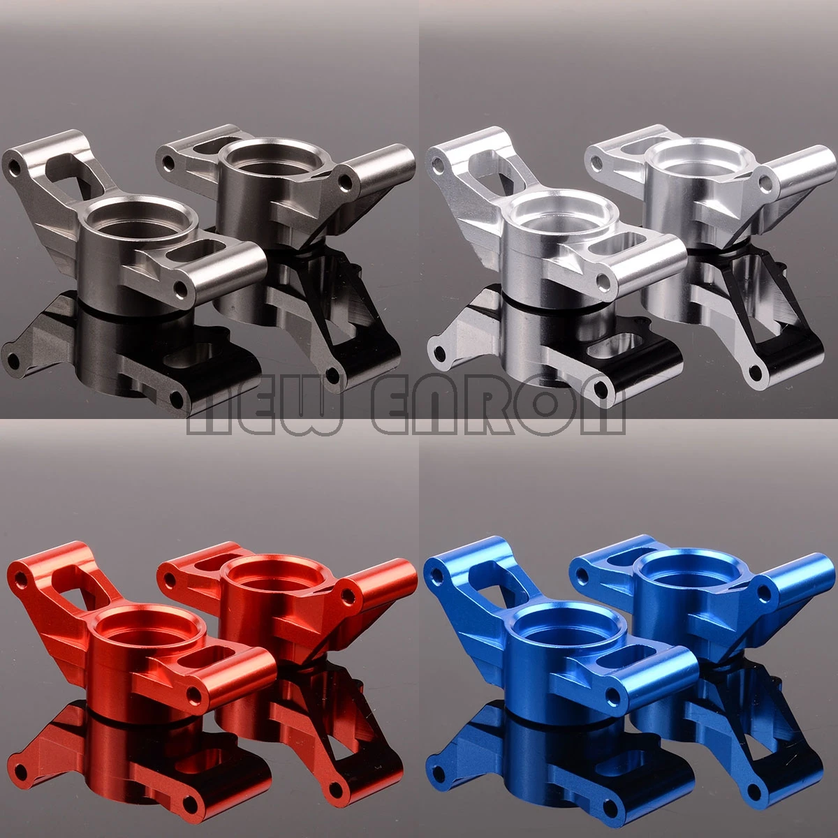 

NEW ENRON 2P Aluminum Carriers Stub Axle (L&R) 7752 For RC 1/5 Traxxas X-Maxx 77076-4