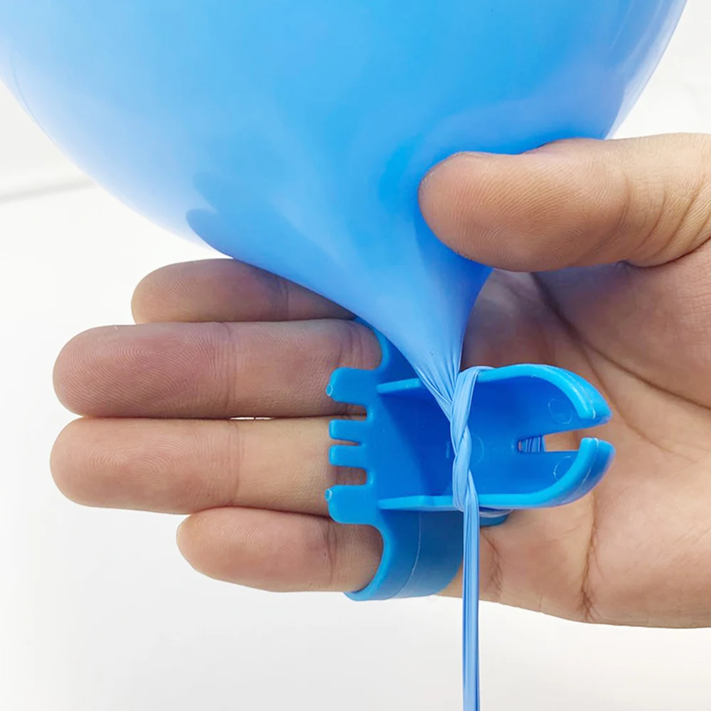 1 Stück Ballon Knotter Latex Ballon leicht befestigen Knoten Werkzeug Hochzeit Geburtstag Weihnachten Luftballons Zubehör Party liefert – Detail 6
