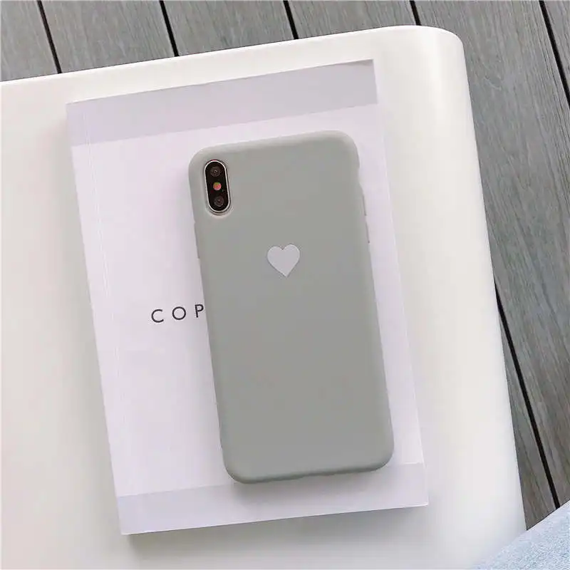 Силиконовый чехол для телефона с сердечками и конфетами для iphone 7, XR, X, XS, 11 Pro Max, чехол для iphone 6, 6 s, 7, 8 Plus, мягкий чехол из ТПУ - Цвет: 4