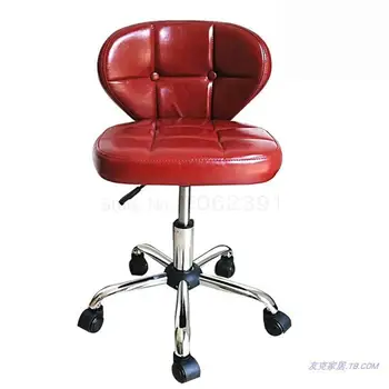 

Small Computer Chair No Armrest Lifting Small Revolving Chair Household Student Study Desk Pulley Back Chair Stool