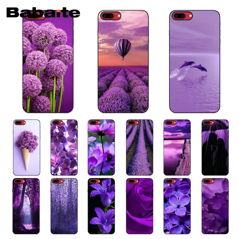 Baibaite infinity on фиолетовый чехол для телефона iPhone XR 11 Pro MaxXS MAX 8 7 6 6S Plus X 5 5S SE 12 mini 12ProMax |
