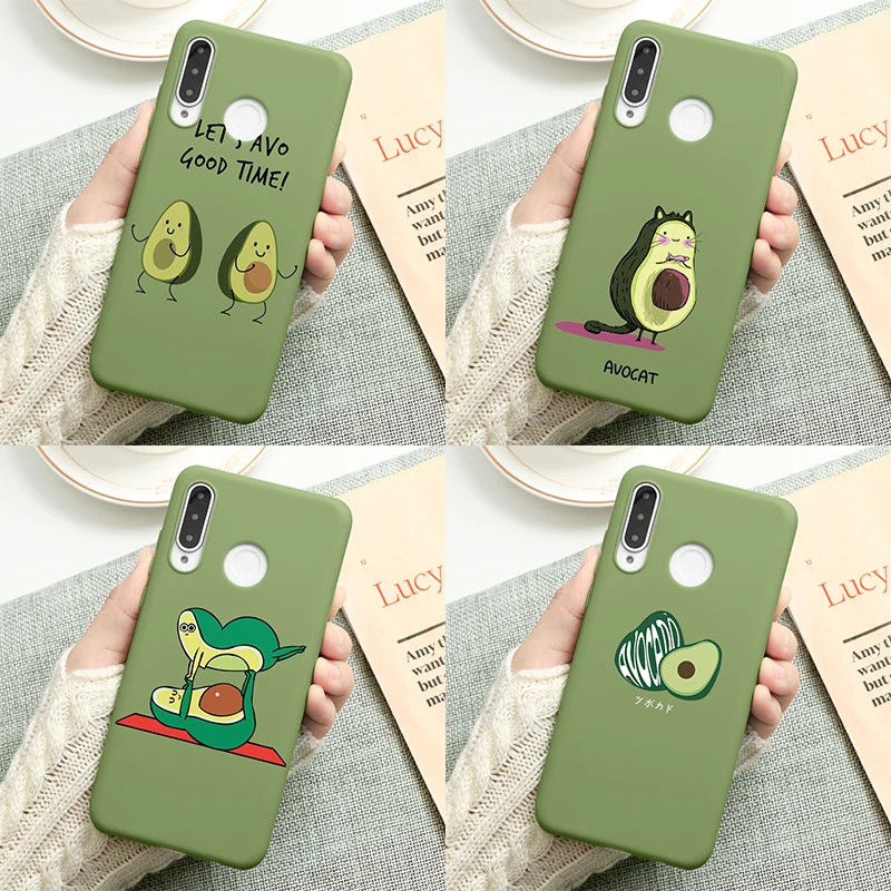 Чехол с авокадо для Huawei P20 P30 P40 Mate 30 20 10 Lite Pro P Smart 2019 мягкий чехол P8 P9 P10 2017|Бамперы| |