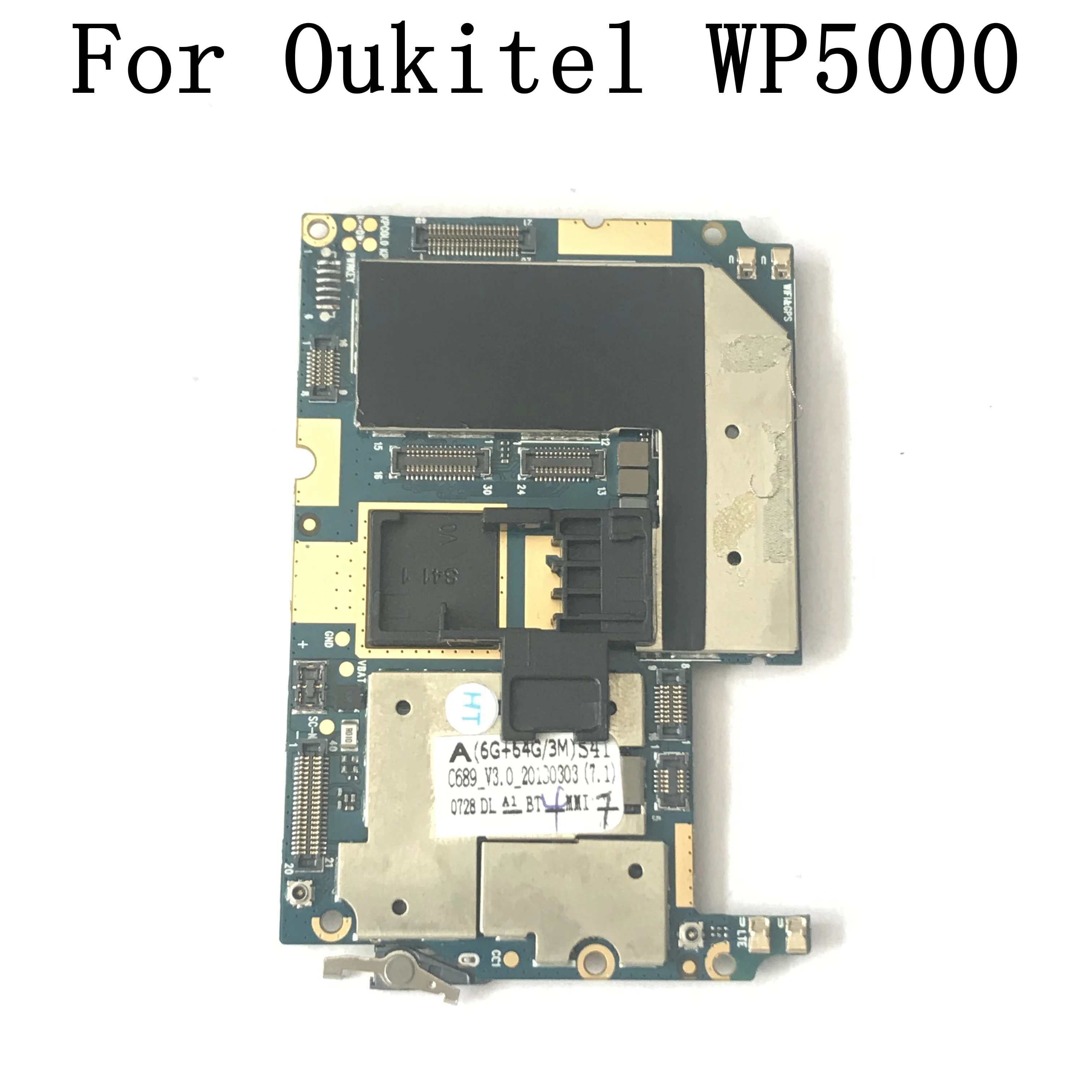 Oukitel WP5000 используется материнская плата 6G ram + 64G rom для ремонт починка часть