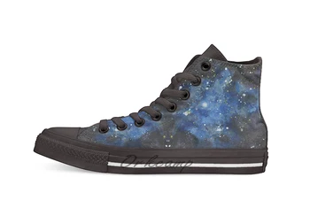 

Iris Nebula (NGC 7023) Watercolor Interpretation Novelty Design Casual Canvas Shoes Custom shoes Drop Shipping