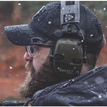 

BF New Arrive Tactical Hunting Baseball Hat Outdoor Shooting Peak Cap for Airsoft - Black